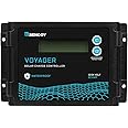 Renogy Voyager Waterproof 20Amp PWM Solar Charge Controller Regulator with LCD and IP67 rating for 12V and 24V solar system, Compatible with Sealed/AGM, Gel, Flooded, and Lithium batteries