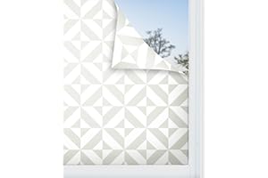 Panorama Pellicola per Finestre Geometria Verde 120x100 cm - Pellicola Vetri Finestre - Adesivi Vetro - Pellicola Adesiva - Pellicola Oscurante Vetri Finestre - Pellicola Oscurante Privacy Finestre