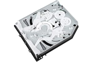 EXTRWORY Para PS4 compatible con unidad de disco óptico de repuesto con BluRay DVD CD soporte portátil y construcción