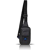 Av A Dos &Ccedil;apraz Askılı &Ccedil;anta, G&ouml;ğ&uuml;s &Ccedil;antası, Siyah Unisex Keten Telefon B&ouml;lmeli Suya Dayanıklı Bel &Ccedil;apraz Omuz &Ccedil;anta G&ouml;ğ&uuml;s G&uuml;