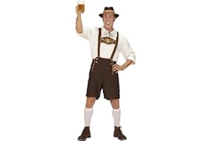 W WIDMANN MILANO PARTY FASHION WIDMANN - Bayer, leather trousers, shirt, socks and hat, costume, for carnival, theme party, Oktoberfest, folk festival
