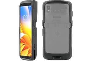 Mobilis Schutzhülle für Zebra TC22 - TC27 - HC50 - HC20, Verstärkte Schutzhülle Militärischer Schutz Mobiles Endgerät, Trigger-kompatibel, Antimikrobiell, Schwarz