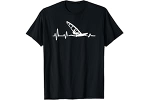 Voile Windsurf Battement de Coeur Planche à voile Windsurf T-Shirt