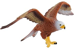 Bullyland 69376 Figurka do Zabawy Czerwony Latawiec, Wysokość ok. 6 cm, Figurka Zwierzęcia, Wolna od PVC, Optymalna jako Figurka na Tort i Drobny Prezent dla Dzieci od 3 Roku Życia