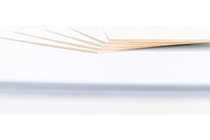 WOOD ADDICTS Tableros de Madera blanca de 3MM. Tamaños Disponibles A0, A1, A2, A3, A4, A5 (a Elegir), Soporte para Dibujo, Marcos, Manualidades, Decoración, Láser, Pirograbado, Pintura (A2 (5ud))