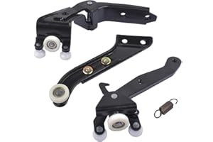 ‎BISENYA Bisenya Schiebetür Rollenführung Rollen satz Ersatz für T5 7H0843436B 7H0843398F 7H0843398H Unten Oben Rollenführung, Schiebetür