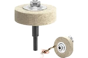 WTUGJEP Adaptador de muela abrasiva y piedra de molienda para taladro, cambio de taladro eléctrico en máquina de rectificar, 75 mm OD 10 mm ID adecuado para pulido mate de metal