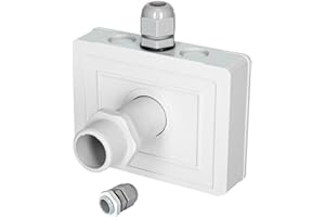 HTS e-com CBE - Presa passacavo KT5 + 2 pezzi PG11, impermeabile, espandibile, IP68, passacavo per roulotte, barche e campeggiatori per impianti solari e satellitari, fino a 3 cavi