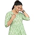Jikonet Women's Maternity Kurti Breastfeeding A-Line Kurti