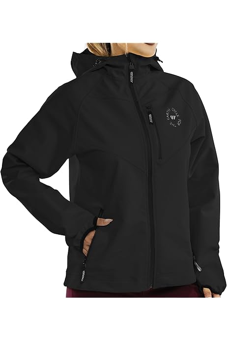 Softshell Jacke Fahrradjacke Wasserdicht Atmungsaktiv Herren Voll