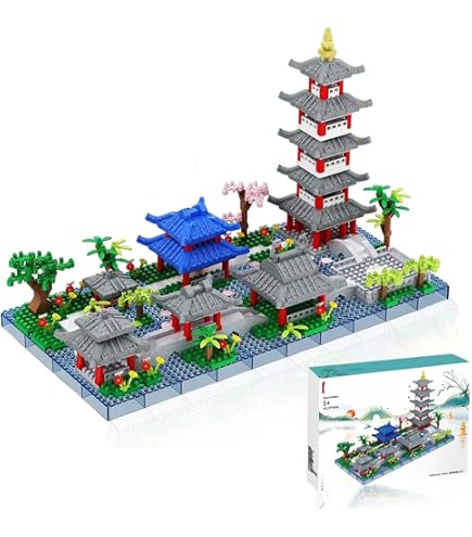 Blocs de Construction Architecture Chinoise Suzhou - Cerisier en Fleurs 3888 pièces - Jeux - Jouets Blocs de Construction Architecture Chinoise Suzhou - Cerisier en Fleurs 3888 pièces - Jeux - Jouets