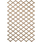 Nature Holz Garten-Rankgitter Rankhilfe Scherenspalier 100x200cm Natur