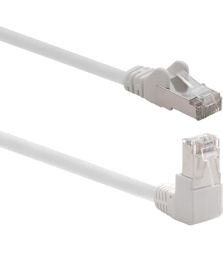 Câble Réseau CAT5e Crossover 15 M - RJ45, Paire Torsadée Non Blindée (UTP) - Vert/Gris - Pour Connexion Directe