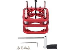 LIEBEWH Base di Sollevamento del Router di Sollevamento del Tavolo del Router di Bloccaggio a 4 Ganasce Piastra del Tavolo di Sollevamento della Base per Piccole Macchine Taglio