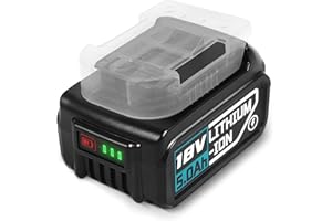 Aaiwtd 5000mAh GBA Li-Ion Ersatzakku für Bosch Professional 18v akku BAT610G BAT618G BAT619 BAT621 BAT620 Akku-Elektrowerkzeug(1Stück)