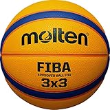 wilson basketball ball 3x3 'Outdoor juego de fútbol "FIBA 3 x 3"; Después de oficial "FIBA 3 x 3 de las normas de (tallas 6, Peso Talla 7); sintéticos de cuero; 12 campos; FIBA approved; Color Amarillo/Azul/Naranja; Talla 6