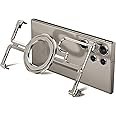 Soyeacrg Frameless Case for Samsung Galaxy S24 Ultra/S24 Plus/S24, [Compatible with MagSafe] Magnetic Ring Holder Aluminum Metal Hollow Heat Dissipation Zero Signal Interference