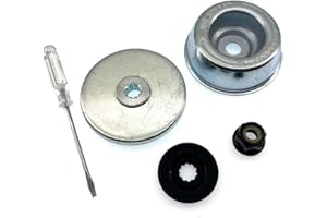 BOOSTI Laufteller mit Druckscheibe Druckteller Adaptermutter Zubehör für STIHL FS55 FS55R FS36 FS44 FS56 FS80 FS90 FS120 FS250 Motorsense Freischneider Ersatzteile 4 in 1