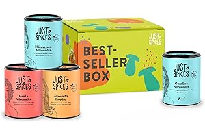 ‎JUST SPICES Just Spices Favoriten Gewürzbox, 4 vielseitige Gewürzmixe