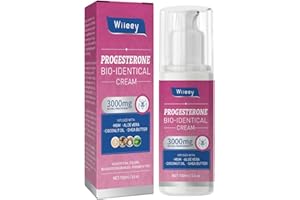 DRYIC Menopause Progesteron Creme 3000mg reguliert Stimmungen gleicht den Progesteronspiegel bei Frauen Mittelalter Menopause Balance Creme 100ml