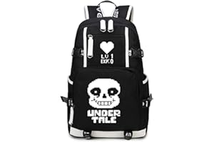 WANHONGYUE Undertale Game Backpack Student Schoolbag Laptop Book Bag Casual Dayback