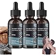 Secret Drops for Strong Men,Secret Happy Drops,Enhancing Sensitivity and Pleasure,Men's Long Lasting Delay Stronger Spray,Improve The Quality of Love (3PCS )