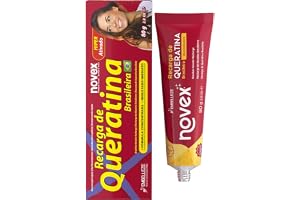 Novex Recarga de Queratina Brasileña -brasiliansk keratin refill - 80 gr, 80 g (Lot de 1)