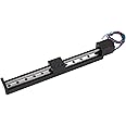 Luocute Mini Linear Rail Slide Actuator, 200mm Stroke T6x1 Screw NEMA11 Stepper Motor for CNC Router Parts, Table Ball Screw Motion CNC Linear Stage Actuator Stepper Motor