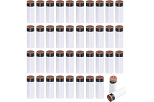 Qixuer 40 Stück Billard Queue Spitzen,13MM Billard Pool Queue Tipps Billard Ersatz Schraub-Tipps Spitzen Set Billard Zubehör mit Pool Queue Stick Ferrules für Billardstöcke Snooker Pool Queues
