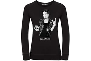 Blasfemus Sudadera de mujer Frida Kahlo oficial estilo rock