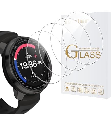Protection écran Verre Trempé Pour Suunto Ocean - 3 Pièces, Dureté 9H, Anti-rayures, Anti-reflets, Kit D'installation - 11