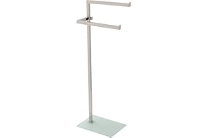 FERIDRAS 810004 Piantana Portasciugamani, Bianco