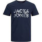 JACK & JONES Erkek Tiş&ouml;rt JCOTECH LOGO TEE SS CREW NECK LN