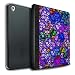 Produktbild STUFF4 PU-Leder Hülle/Case/Brieftasche für Apple iPad Pro 9.7 tablet / Lila Muster / Süßigkeiten Schädel Kollektion