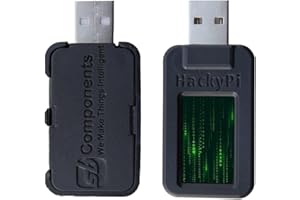 SB COMPONENTS HackyPi - Strumento di hacking USB fai-da-te per professionisti della sicurezza e hacker etici, USB programmabile fai-da-te per scopi educativi