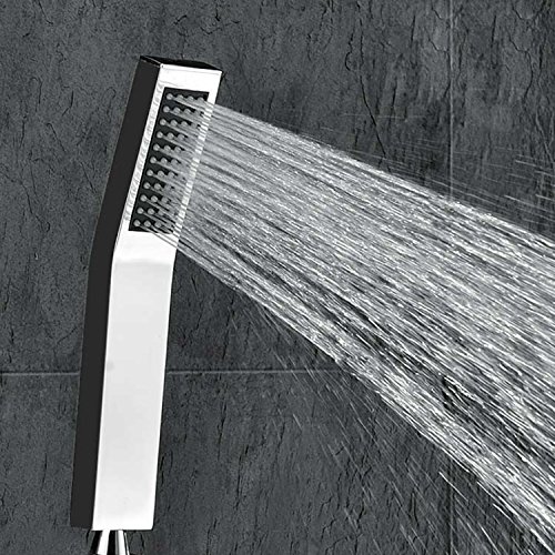 S R SUNRISE moderne Handbrause wasserfall Badezimmer silber anti-kalk-Düsen Duschkopf messing chrom SRSH011