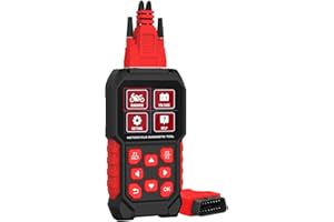 LUTIFIX Escáner de motocicleta, herramienta de diagnóstico de motocicleta, lector OBD M4, herramienta de diagnóstico de motocicleta, lectura/borra códigos de falla, prueba rápida y de voltaje, lector de