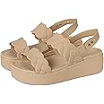 Crocs Women's Brooklyn Woven Upper LW Chai Sandal