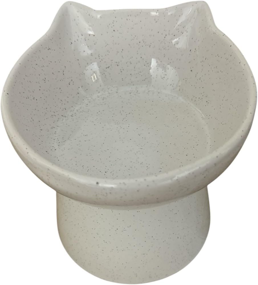 AEE® Yüksek Seramik Mama ve Su Kabı – Ergonomik Kedi Köpek Mama Kabı | Sağlıklı, Dayanıklı, Kolay Temizlenebilir | Boyun ve Omurga Dostu