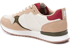 XTI - Zapatilla Cierre de cordón para Mujer, Color: Marron, Talla: 37