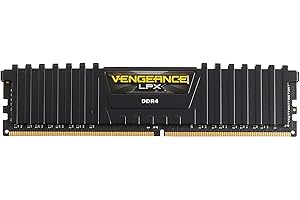 Corsair Vengeance LPX 16Go (2x8Go) DDR4 2400MHz C14 XMP 2.0 Kit de Mémoire Haute Performance - Noir