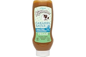 Kuhbonbon Vegan Caramel Sauce Salted 250g – Vegane gesalzene Karamellsauce mit Kokosmilch und Fleur de Sel