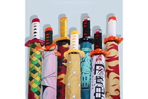 ZNLVZSH Paraguas Demon Slayer, Anime Catana Sombrilla, 8 - Bone Fold Windbreak Plegable Anti - UV Raingear Multifuncional, Patrón 3D para Regalos De Cumpleaños De Navidad, Kamado Tanjirou B
