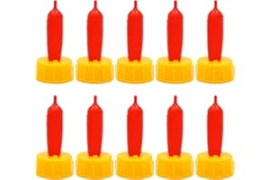 FARM & RANCH MasXirch TéTines pour Boire Le Lait des Petits Animaux, TéTines pour Boire Le Lait de Vache et de Veau avec Valves en Caoutchouc Souple pour ChèVres, Agneaux, Moutons et Porcelets, 10 PièCes