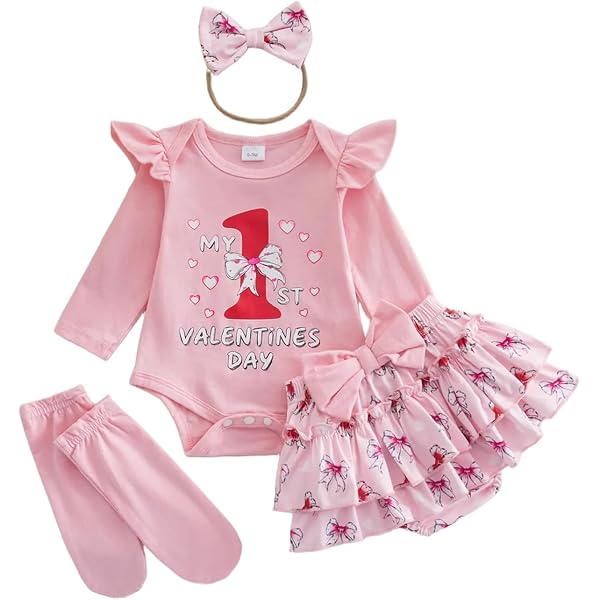 My First Easter Day – Pagliaccetto E Gonna Neonato Ragazza, Abbigliamento Pasqua 0-18 Mesi