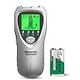 Mecurate Sliver Stud Finder Wall Scanner Sensor - 5 in 1 Electronic Stud with LCD Display & Audio Alarm for Wood AC Live Wire Metal Studs