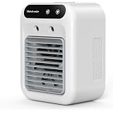 Aire Acondicionado Portatil, 500ML Mini USB Ventilador, Enfriador de Aire, Aire Humidificador Port&aacute;til Silencioso, Mini aire