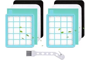 Rebirthcare Power Cyclone 4 Filter für Philips FC8058/01 Staubsaugerfilter für Philips PowerPro Active & Compact Ersatzfilter FC8630-FC8639, FC8640-FC8649, FC8470-FC8479, FC9520-FC9529, FC9320-FC9327