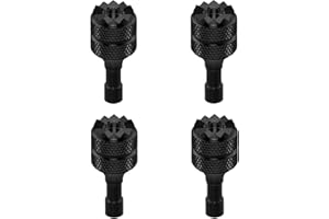 NQEUEPN Stick di Controllo 3 Pro/4 Pro, 4 Joystick Rimovibili per Droni per DJI Mini 3/Mini 3 Pro/Mini 4 Pro/Air 3/Mavic 3 Pro RC e RC 2 Accessori di Ricambio per Controller Remoto(Nero)