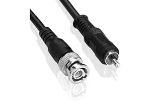 SIENOC 3 stopy koncentryczne / koncentryczne RG59 RCA męskie złącze BNC M/M kabel audio wideo AV